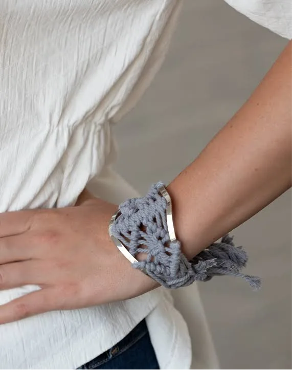 Macrame Mode silver-New Arrivals