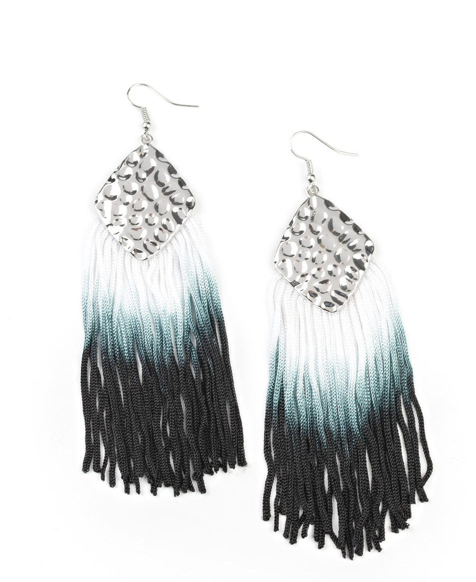 Dip In Black - Earrings