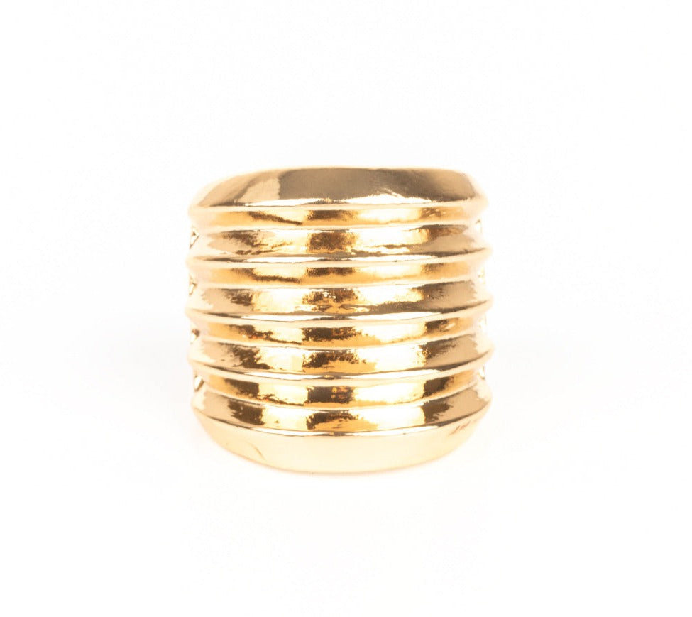Hit Em Where It Hurts Gold - Rings