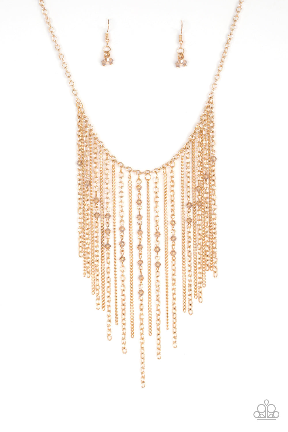 First Class Fringe Gold - Necklace