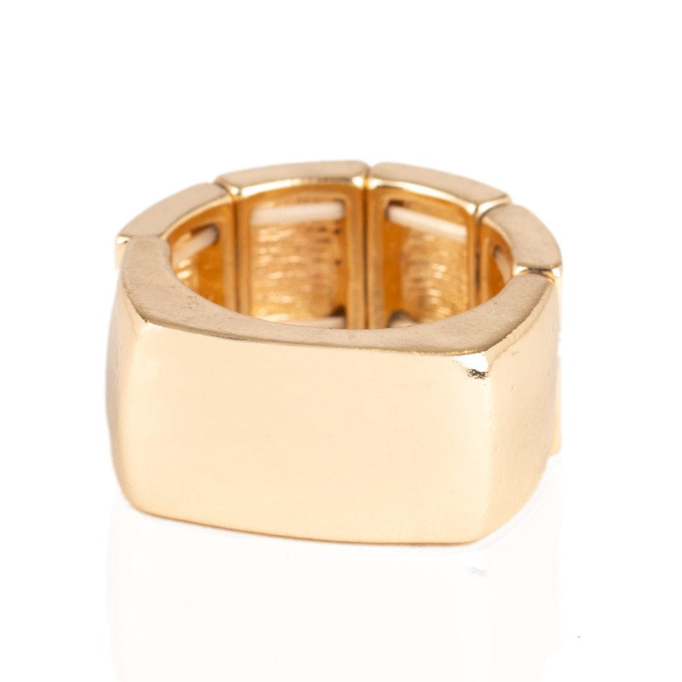 Straightforward Gold - Rings
