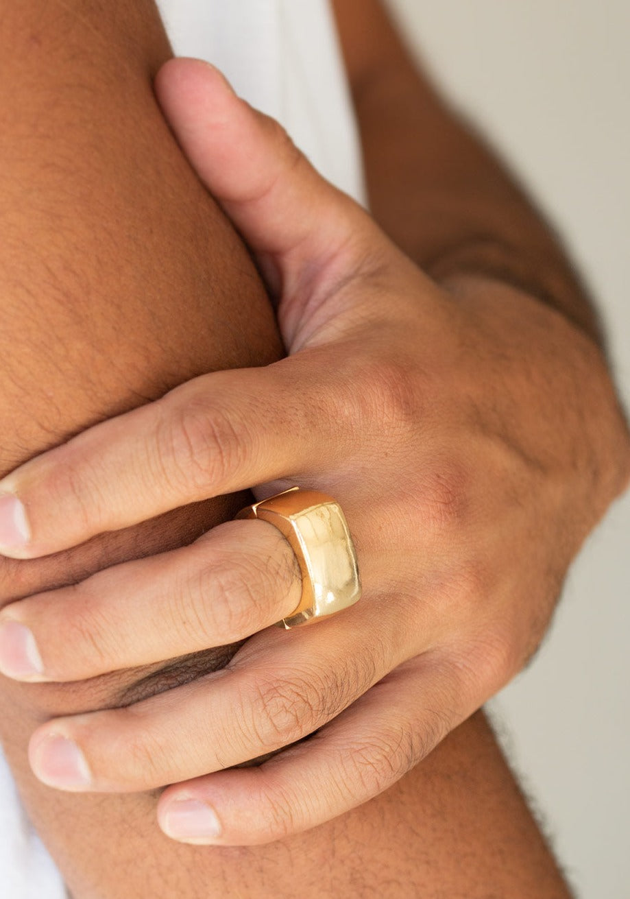 Straightforward Gold - Rings