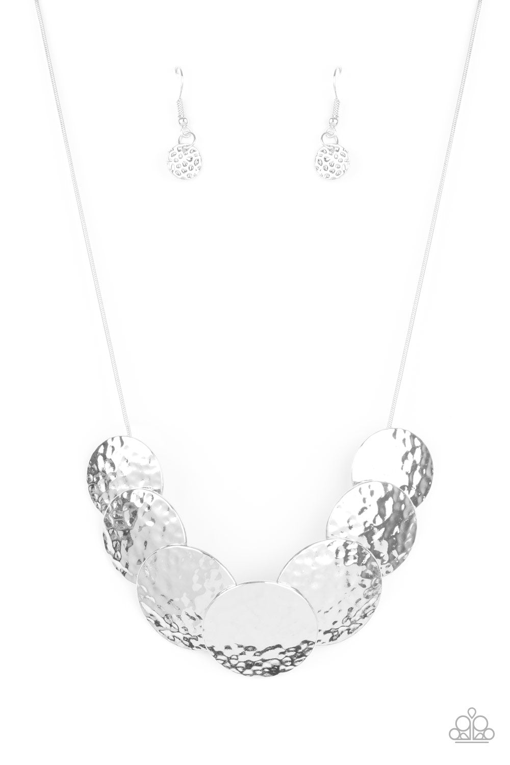 RADIAL Waves Silver - Necklaces