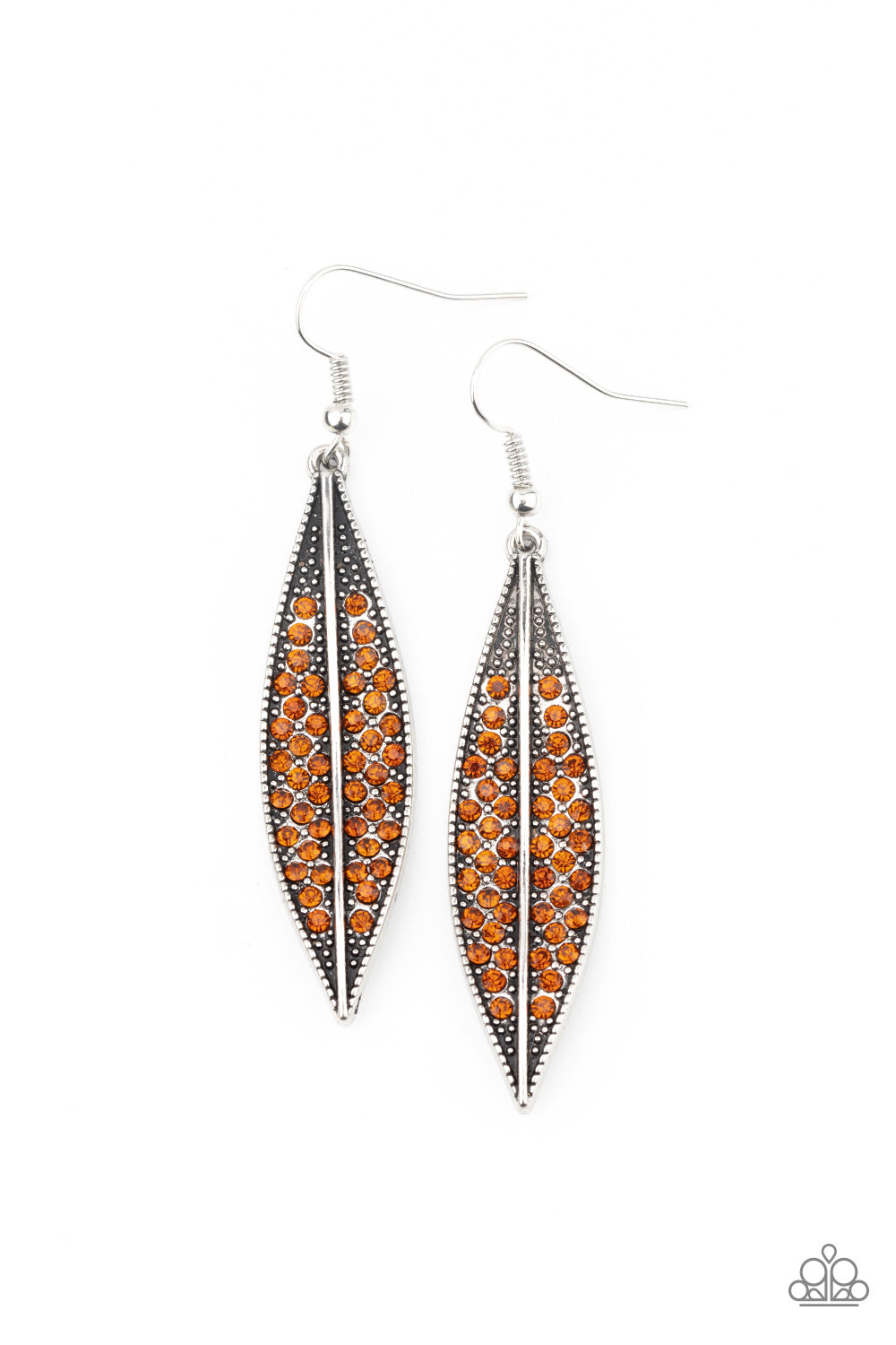Hearty Harvest White - Earrings