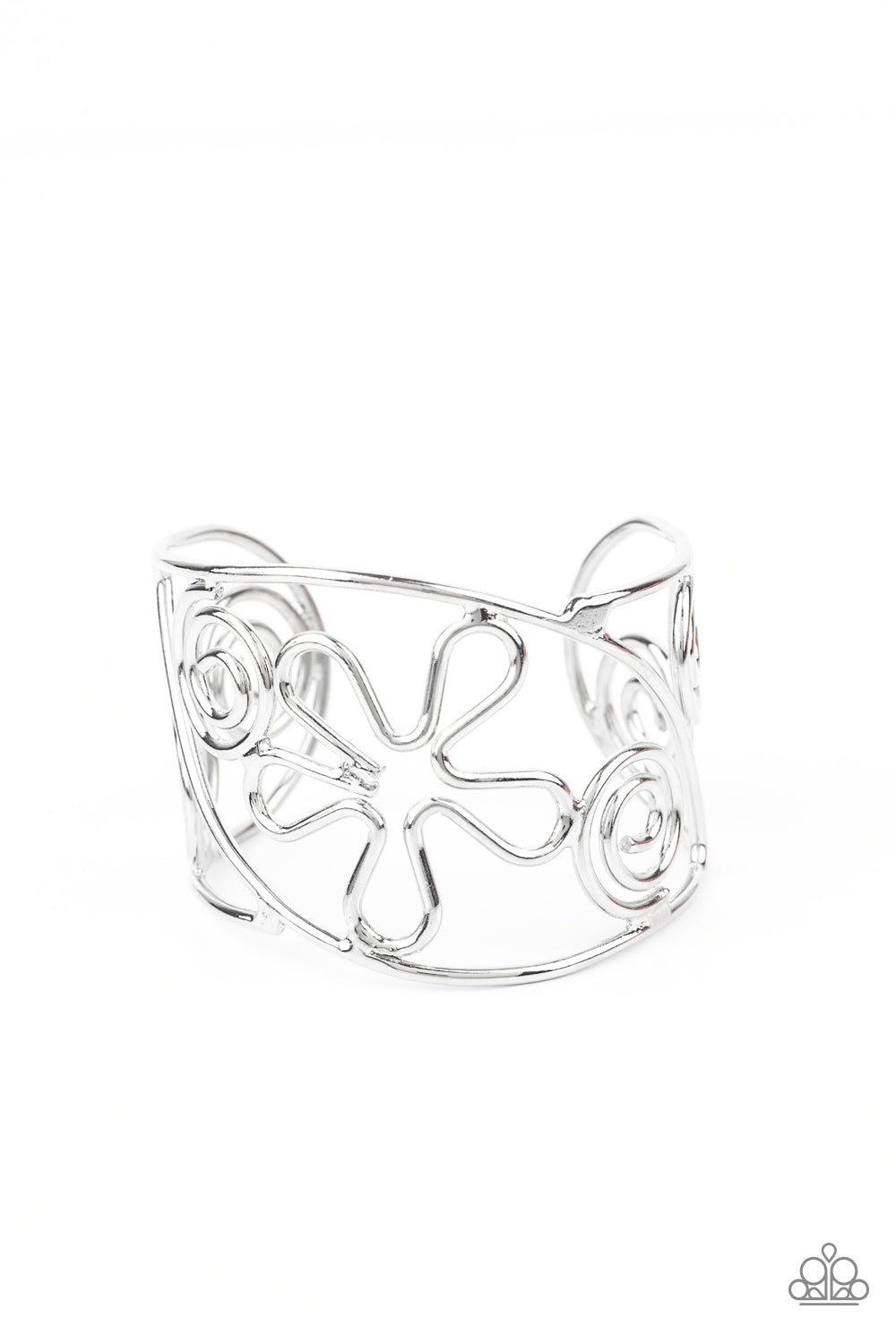 Groovy Sensations Silver - Bracelets
