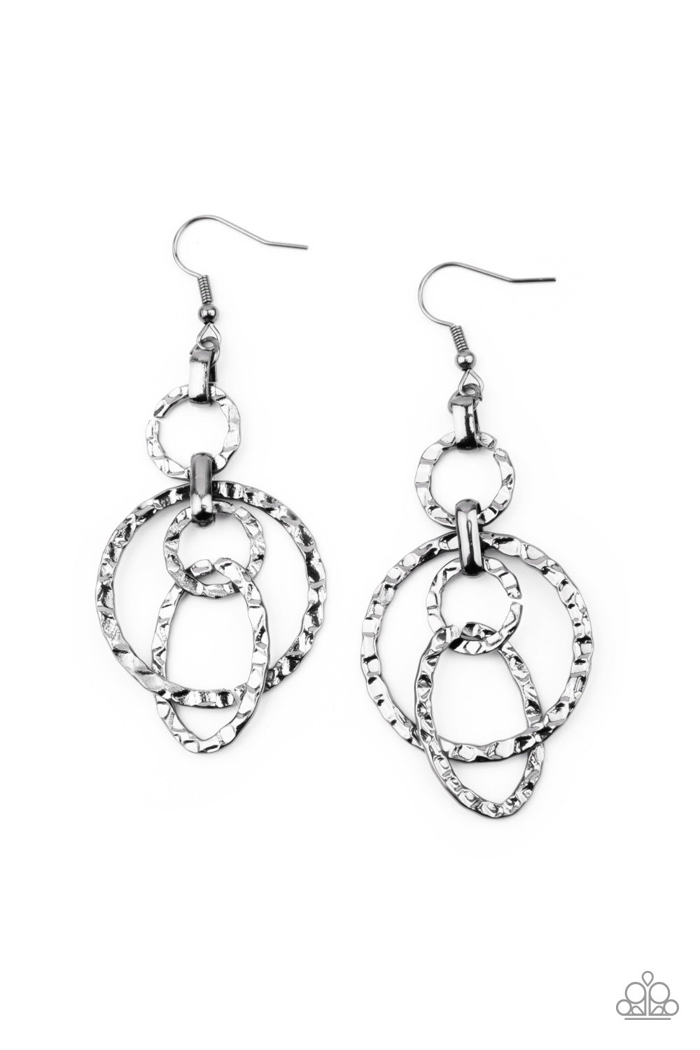 Industrial Artifact Black - Earrings
