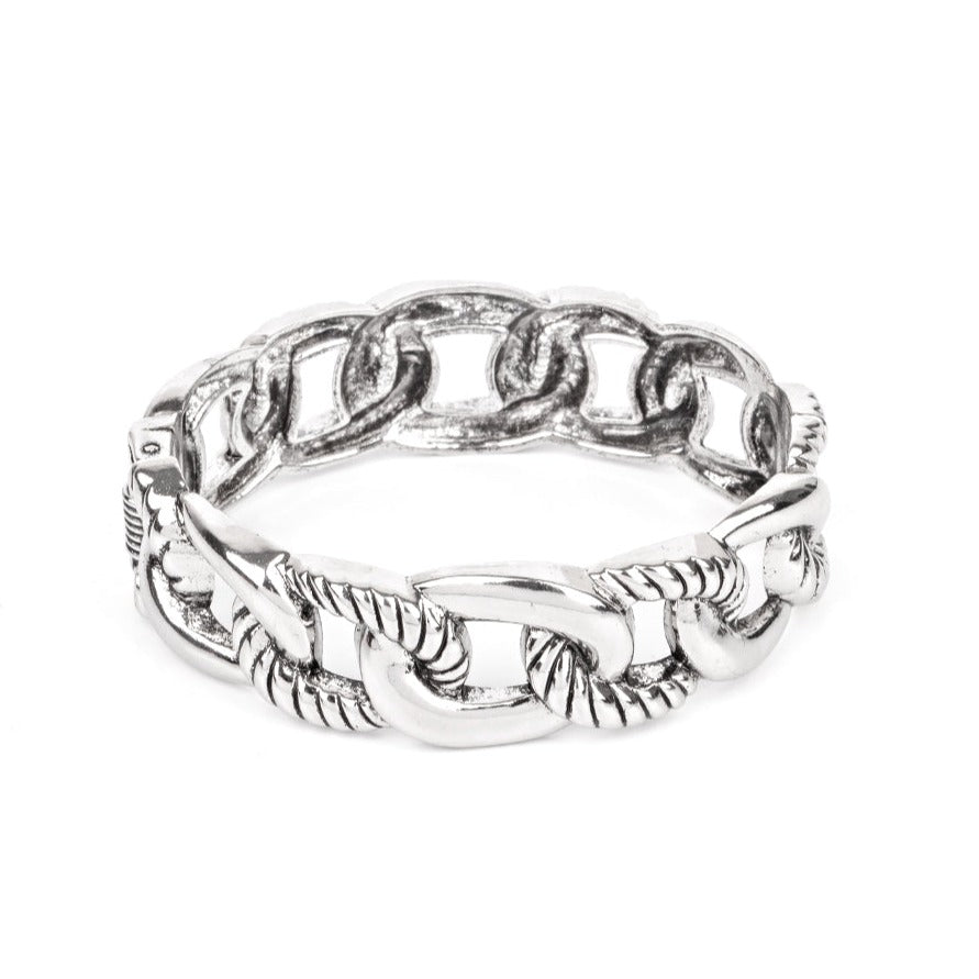 Bold Move Silver- Bracelets