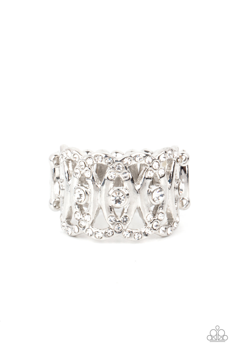 OVAL-Ruled White - Rings
