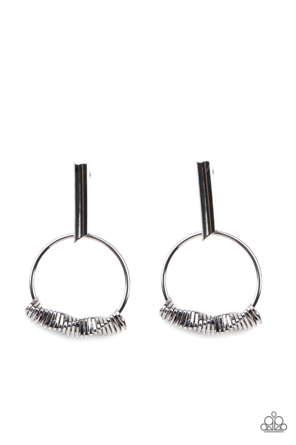 Set Into Motion Black- Earrings