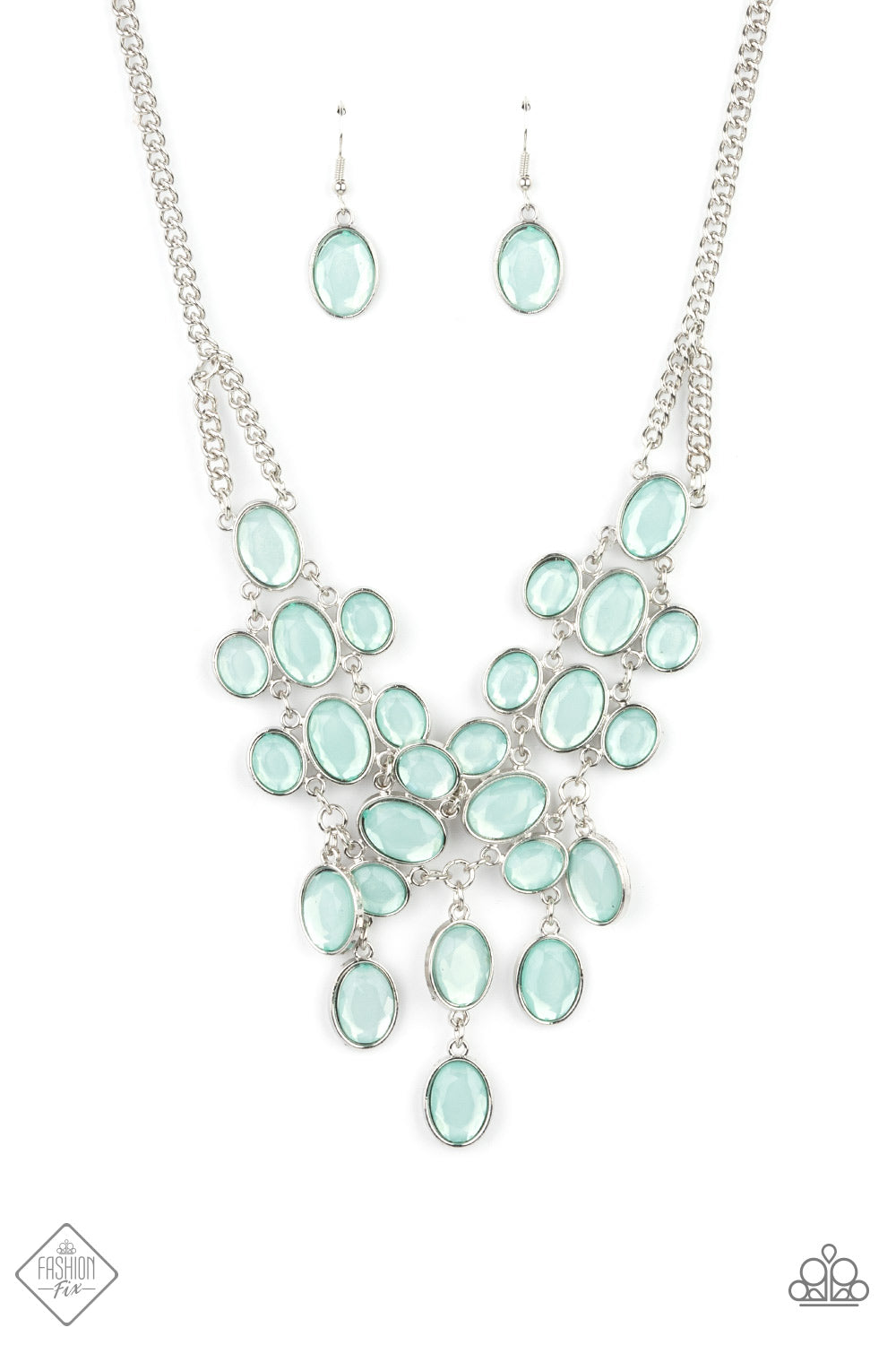 Serene Gleam Blue - Necklaces