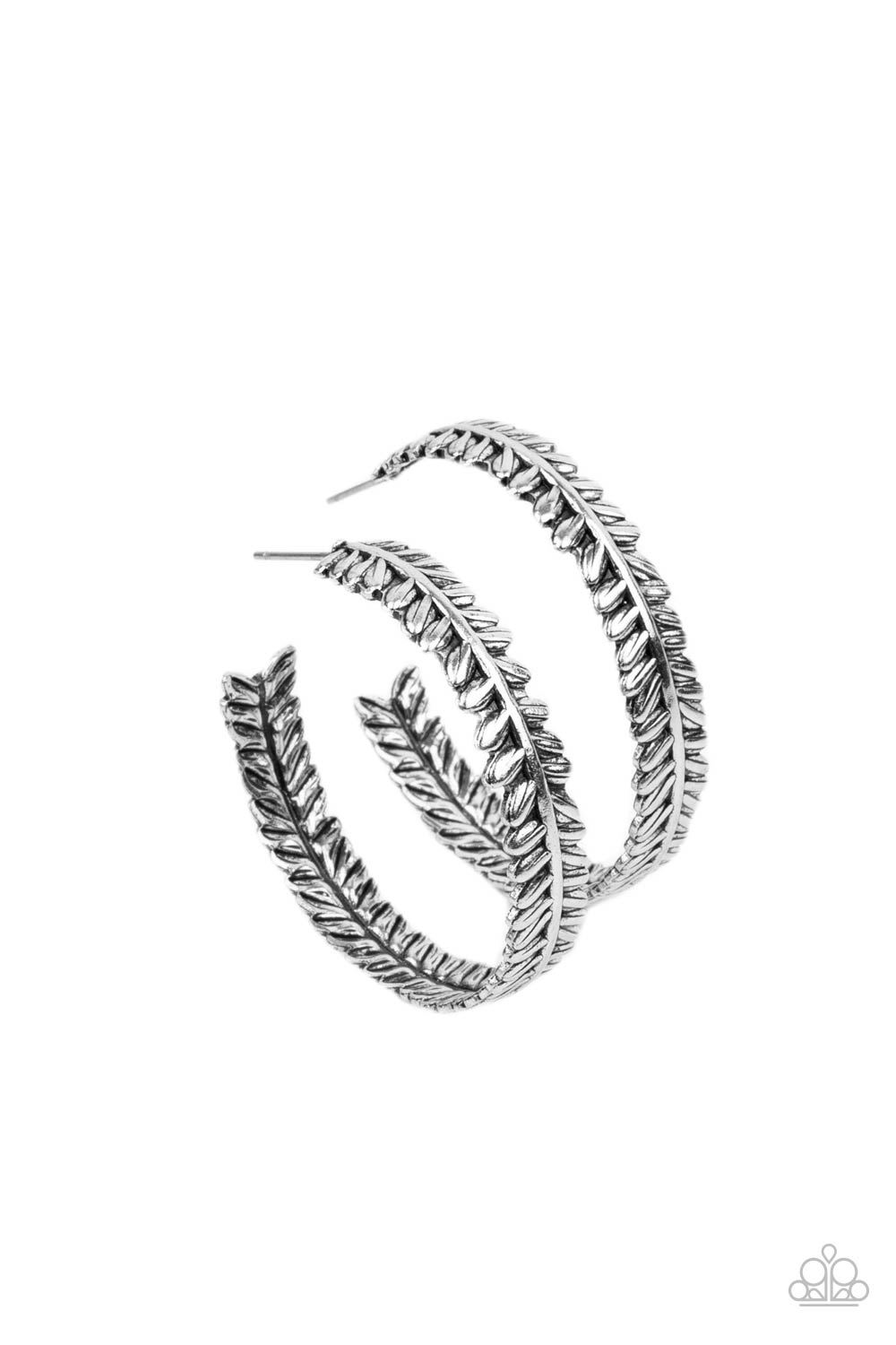 Laurel Gardens Silver - Earrings