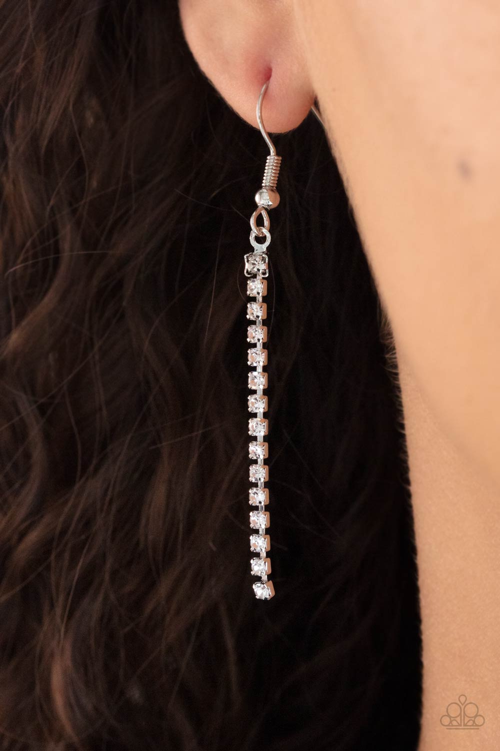 Dangerously Demure White -Necklaces