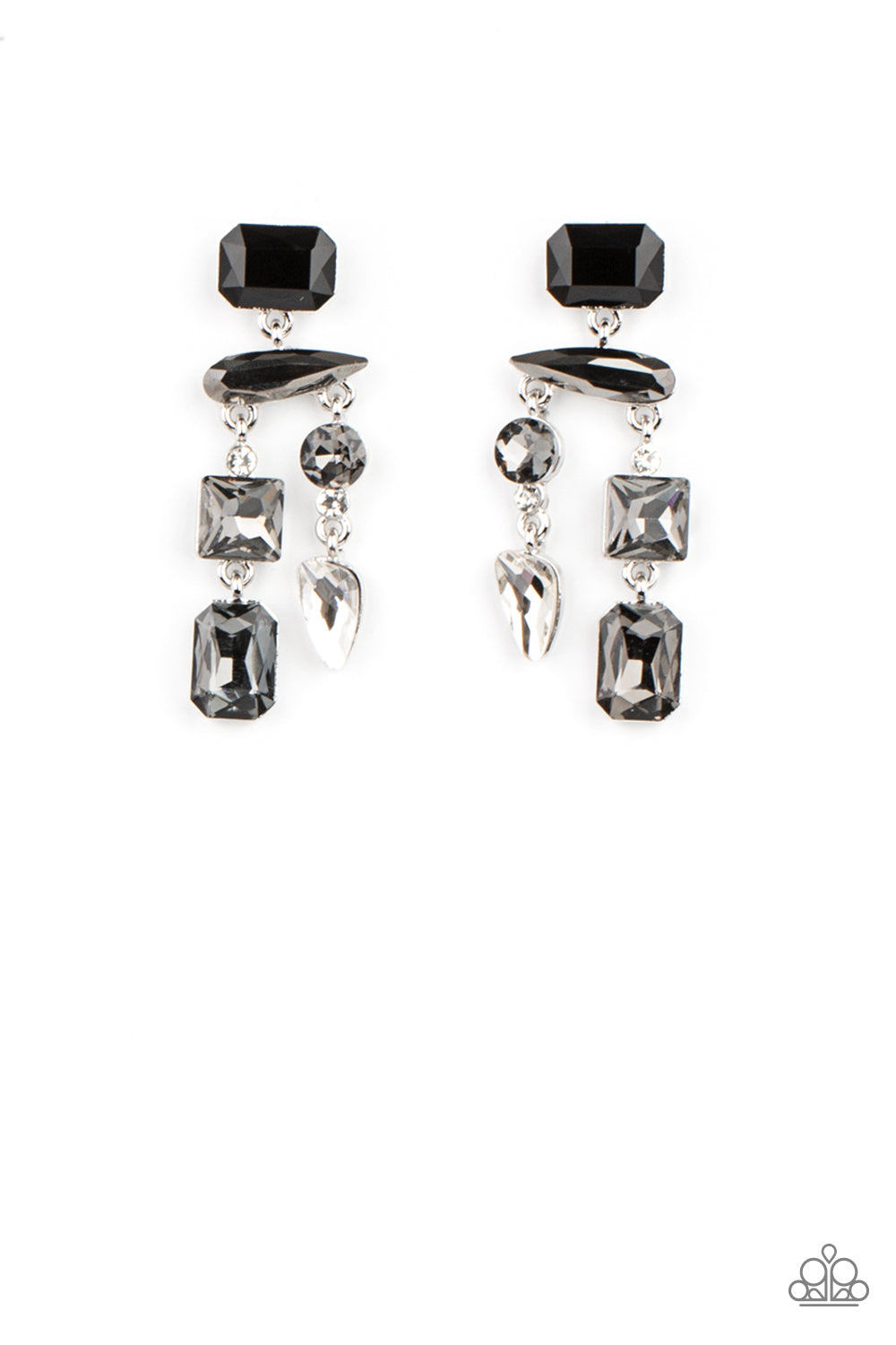 Hazard Pay Silver - Earrings