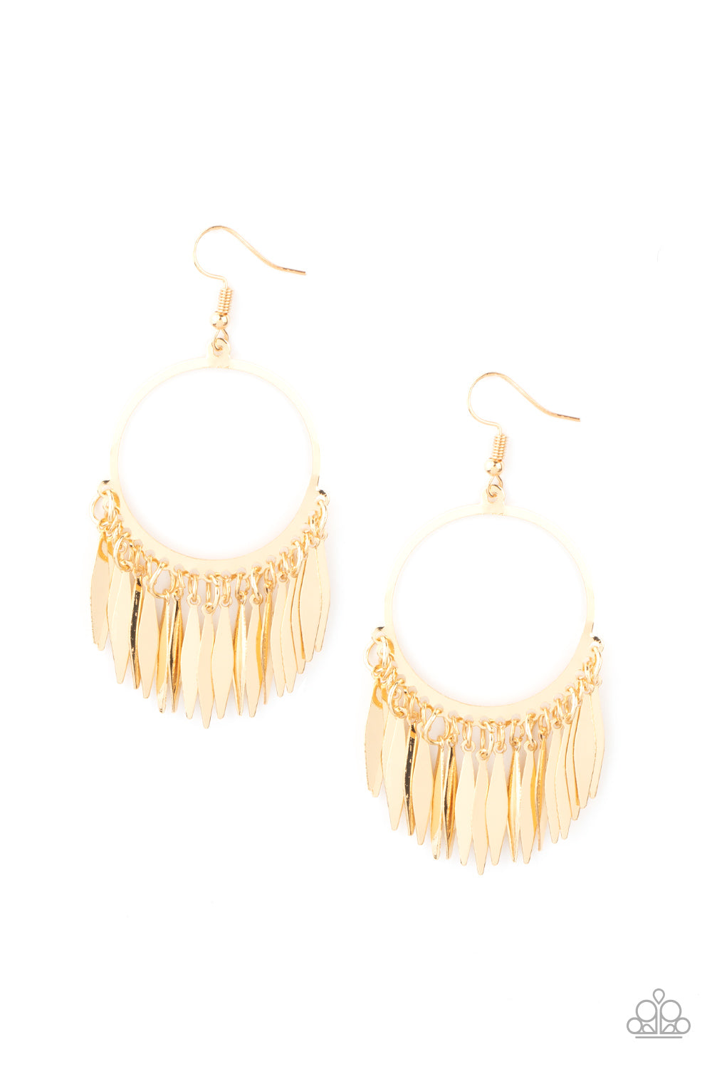 Radiant Chimes Gold - Earrings