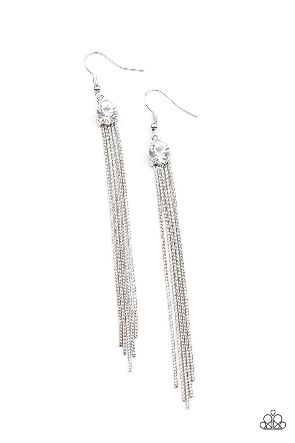 Always In Motion White - Earrings
