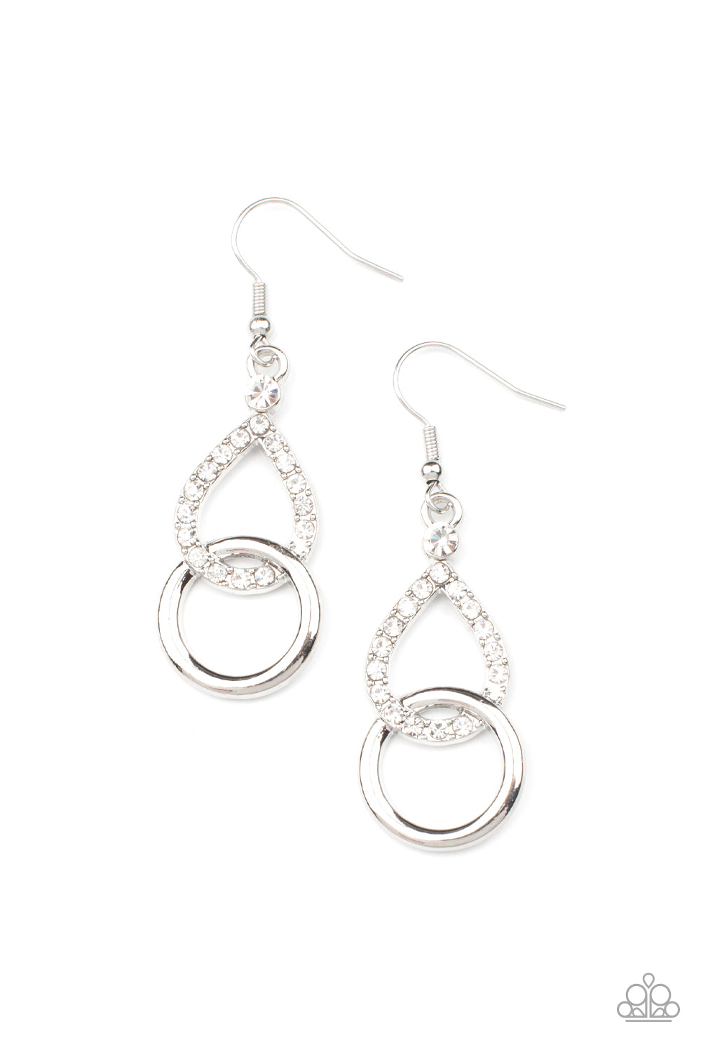 Red Carpet Couture White - Earrings