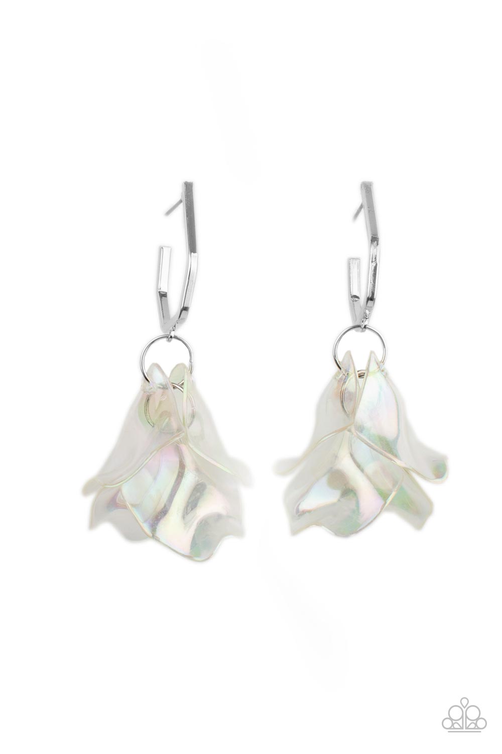 Jaw-Droppingly Jelly Silver - Earrings