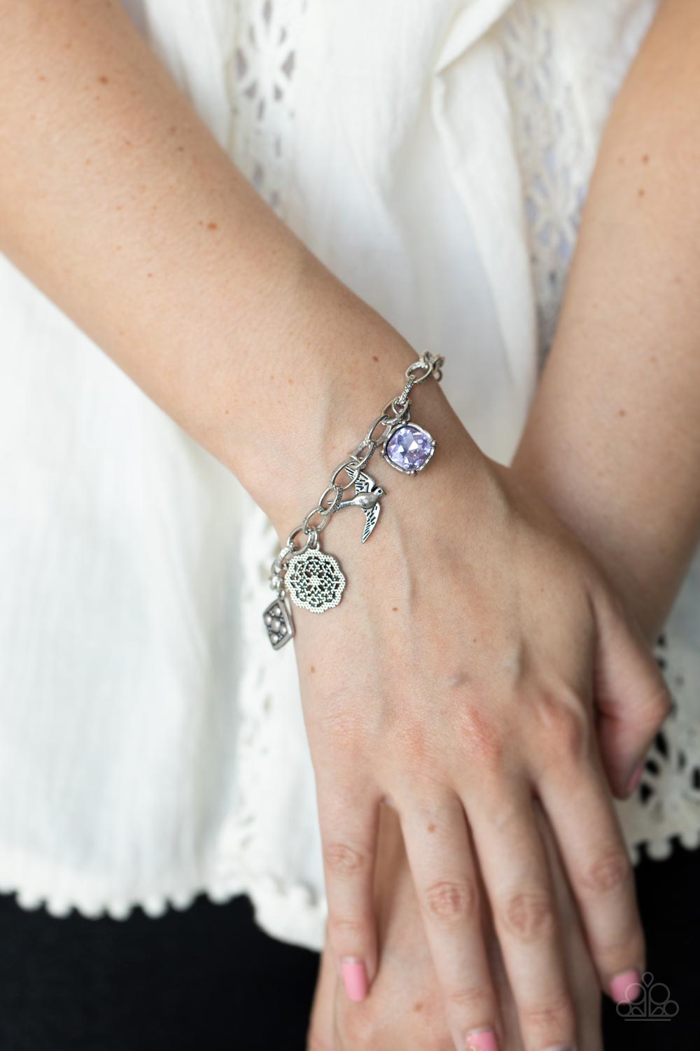 Fancifully Flighty Purple - Bracelets