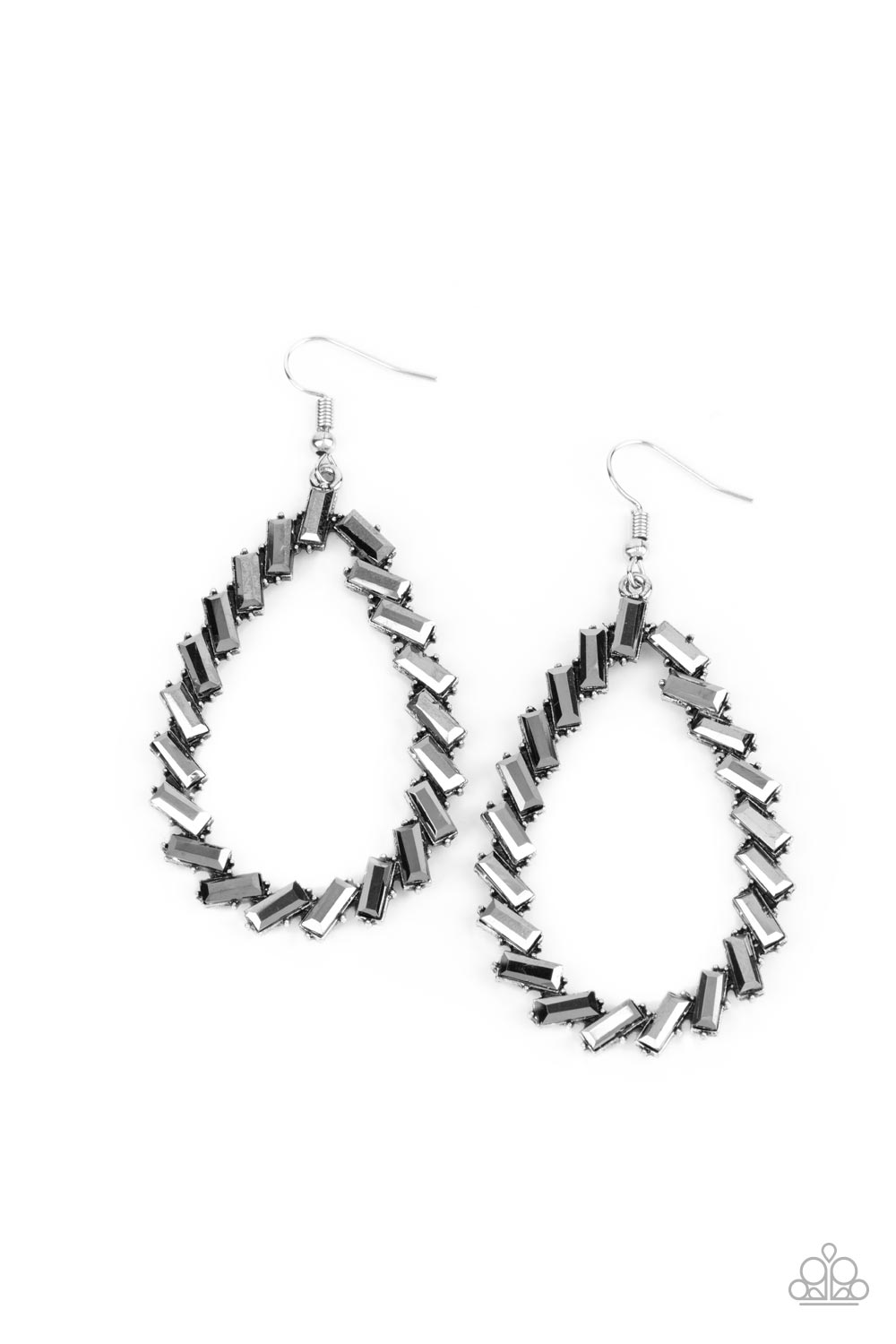 Striking RESPLENDENCE Silver - Earrings