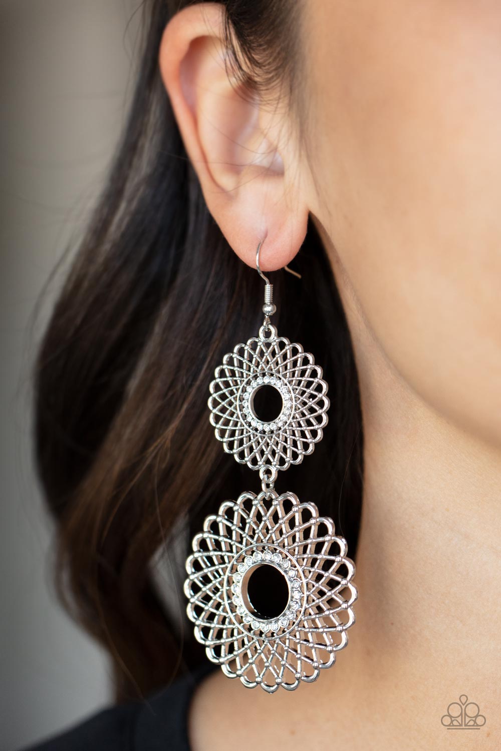 Regal Roulette White - Earrings