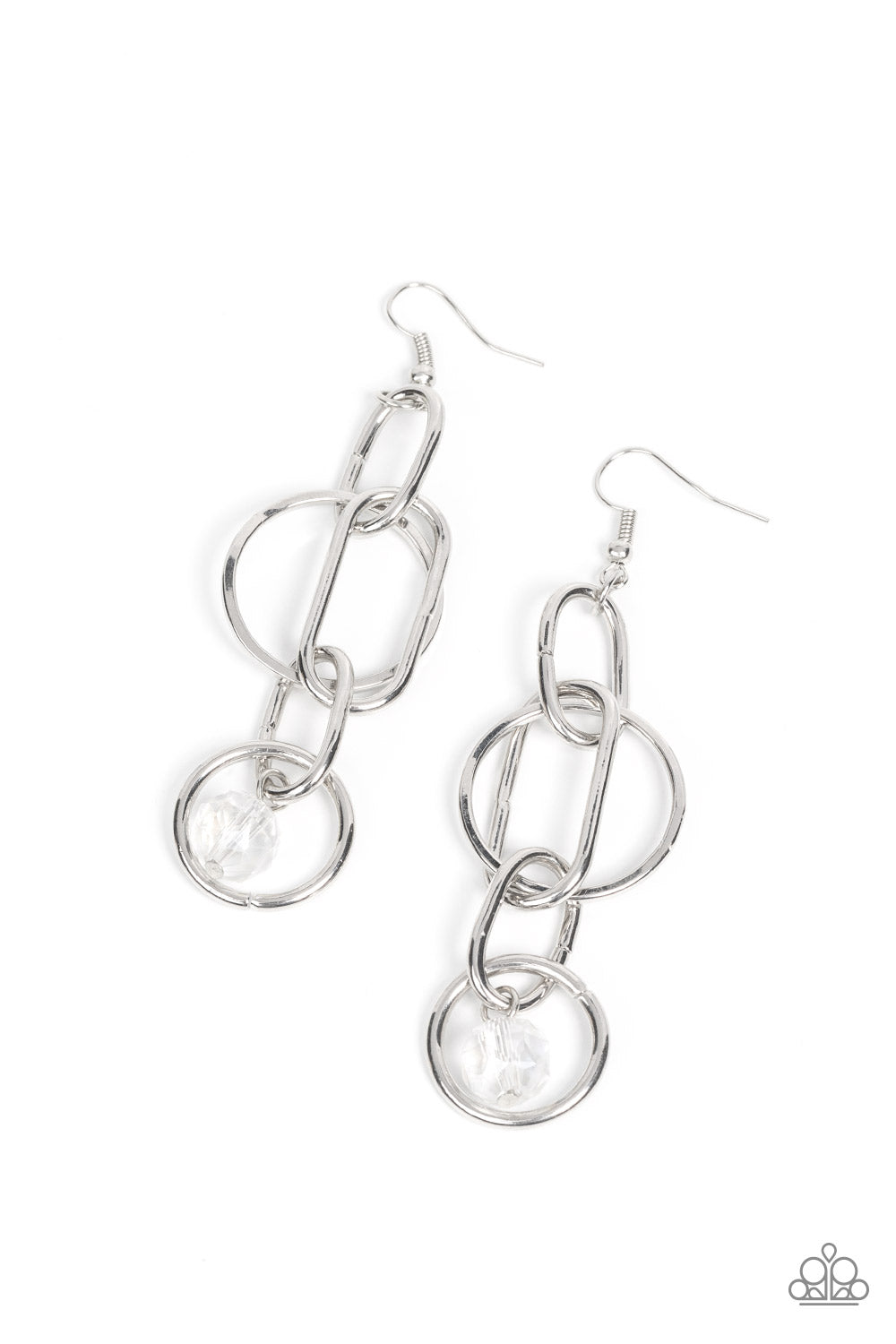 Park Avenue Princess White - Earrings