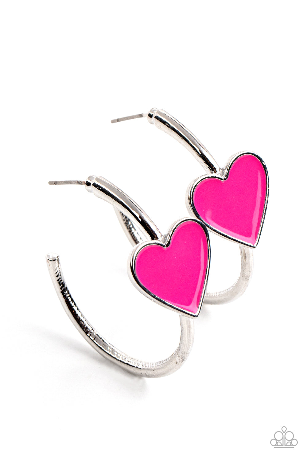 Kiss Up Pink - Earrings