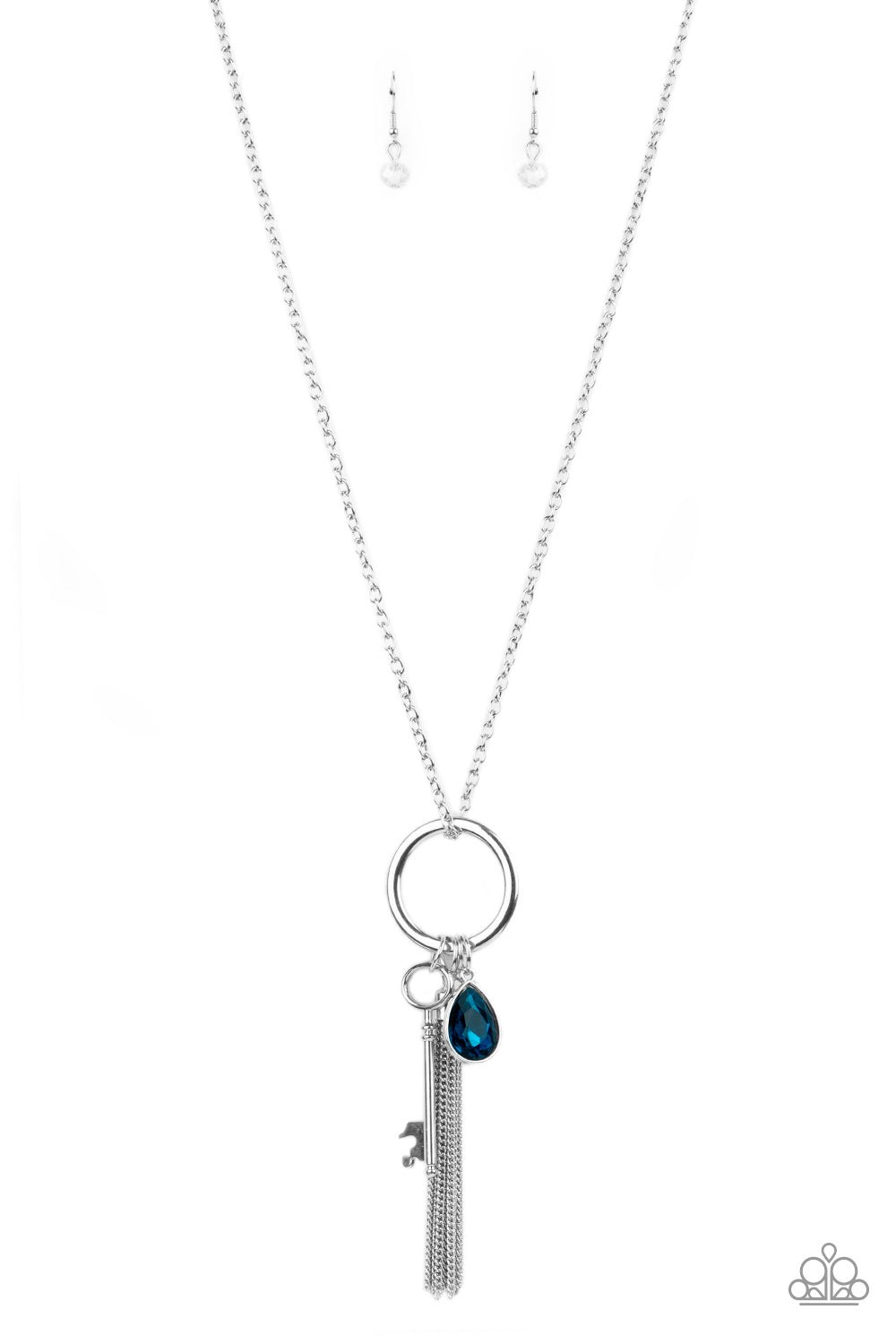 Unlock your Sparkle blue -Necklaces