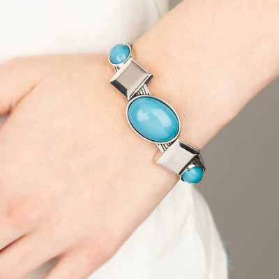 Absolute Abstract Appeal Blue - Bracelet