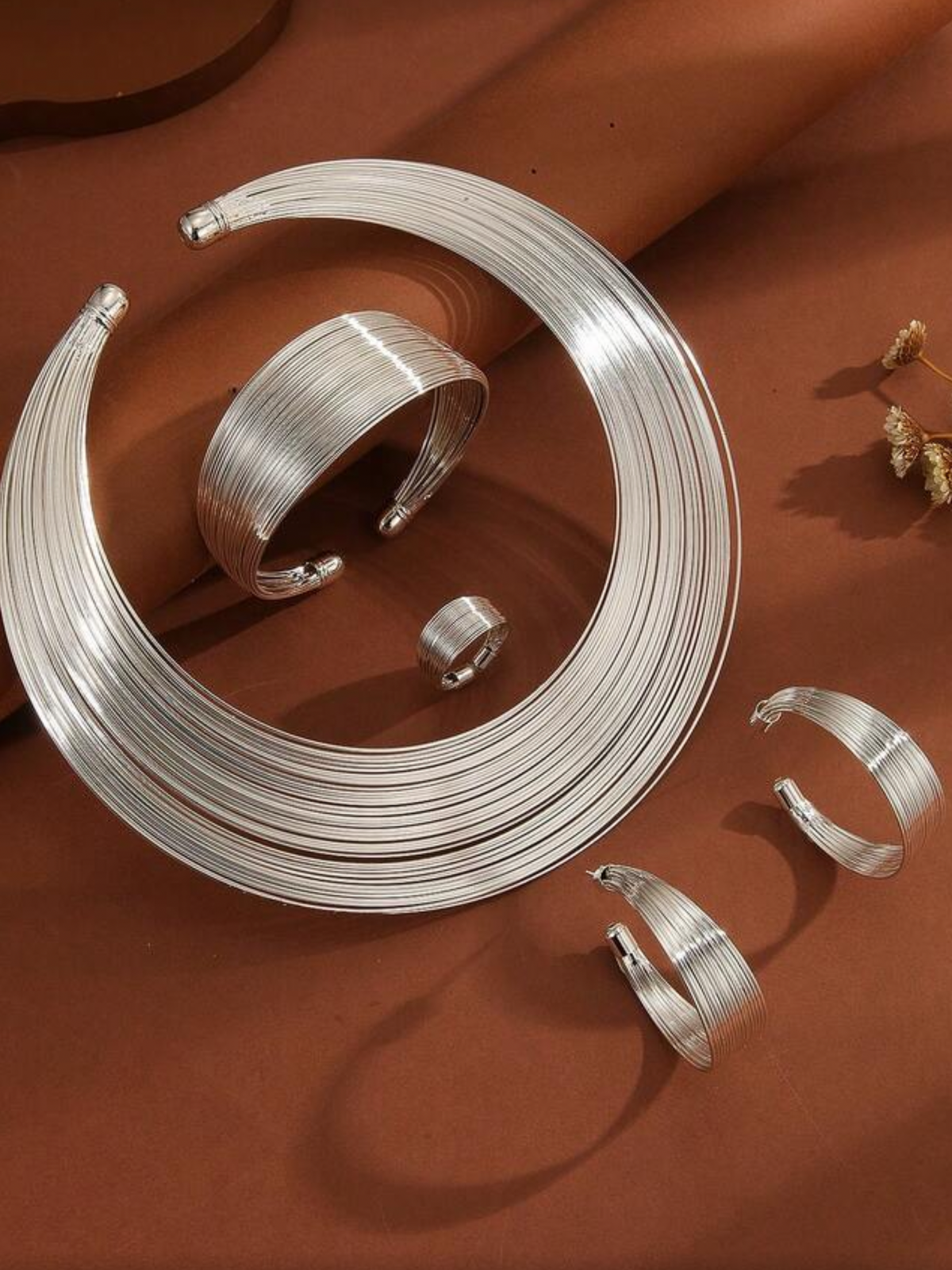 Empress Jewelz set Silver - New Arrivals