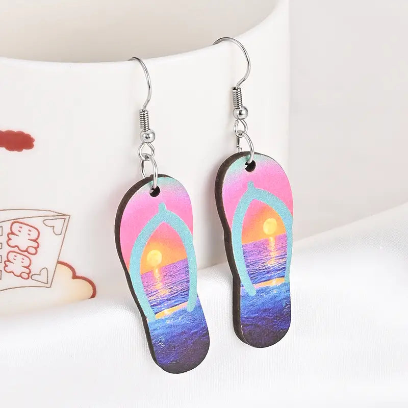 At the beach sandal Earrings-New Arrivals