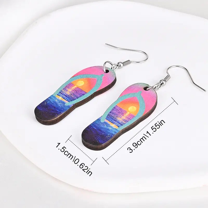 At the beach sandal Earrings-New Arrivals