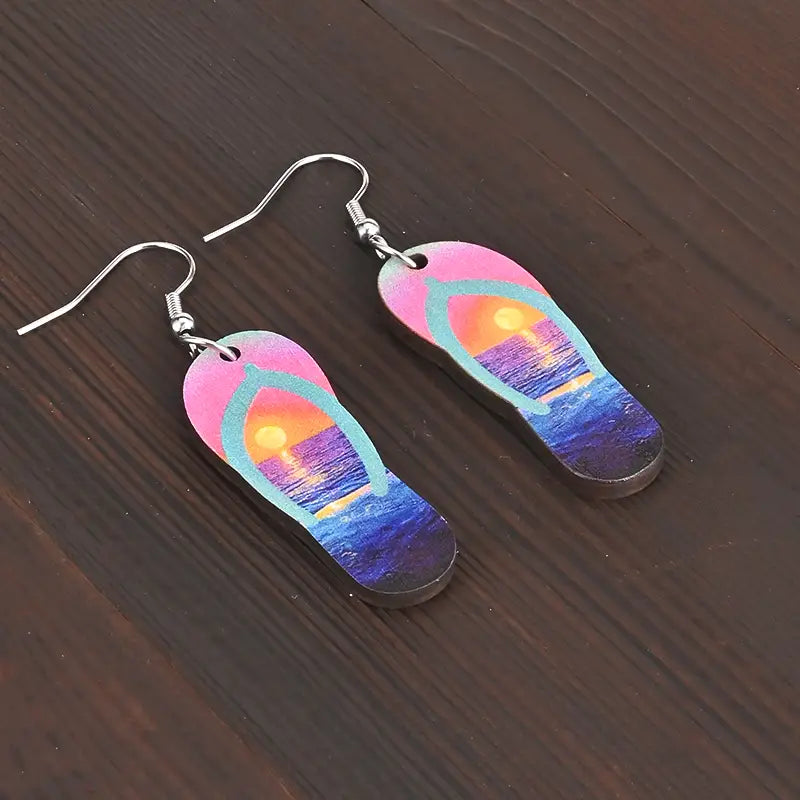 At the beach sandal Earrings-New Arrivals