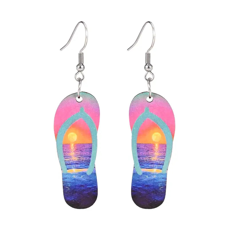 At the beach sandal Earrings-New Arrivals