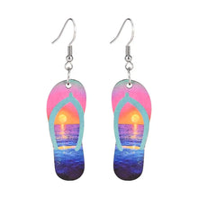 Load image into Gallery viewer, At the beach sandal Earrings-New Arrivals
