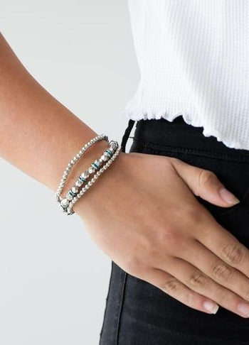 Let there BEAM Light-Blue - Bracelets