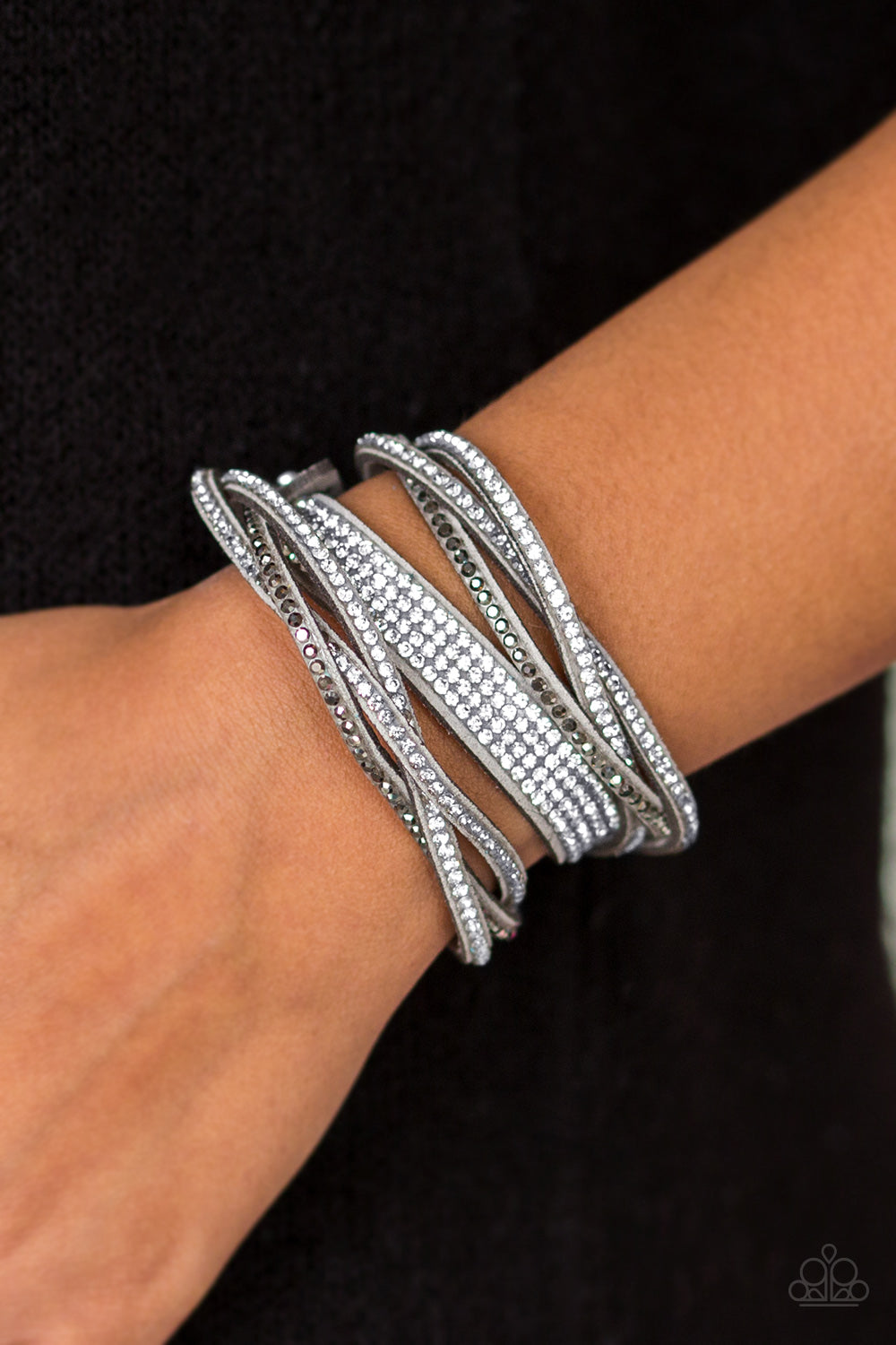 Taking Care Of Business Silver- Bracelets