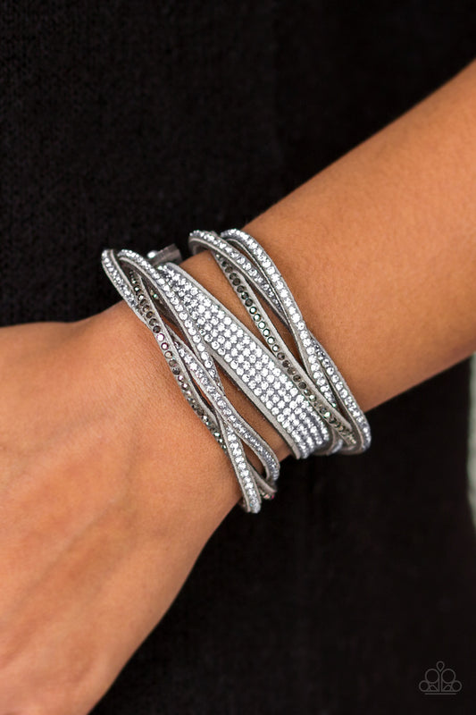 Taking Care Of Business Silver- Bracelets