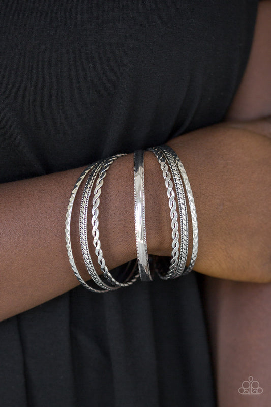 Rattle and Roll Silver -Bracelets