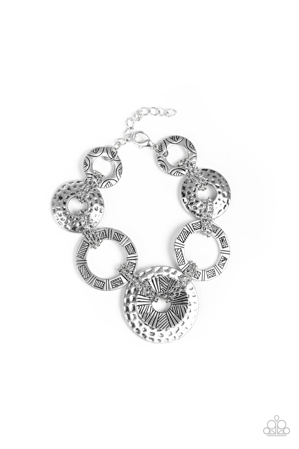 Way Wild Silver - bracelets