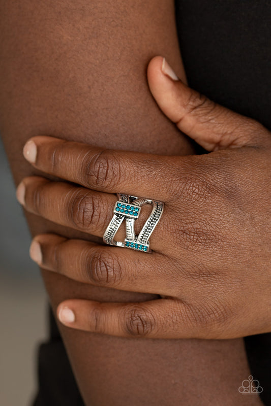 Urban Upscale Blue - Rings