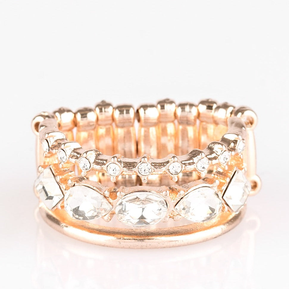Backstage Sparkle Rose Gold - Rings