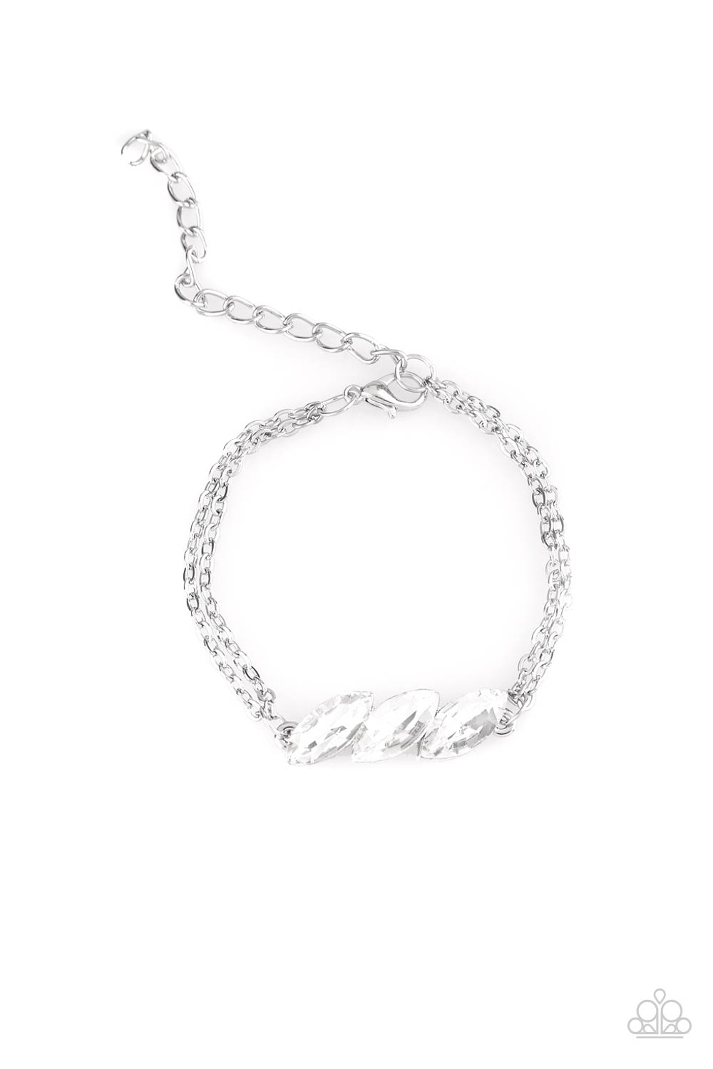 Pretty Priceless White -Bracelets