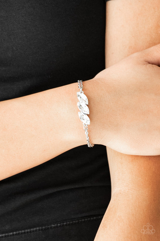 Pretty Priceless White -Bracelets