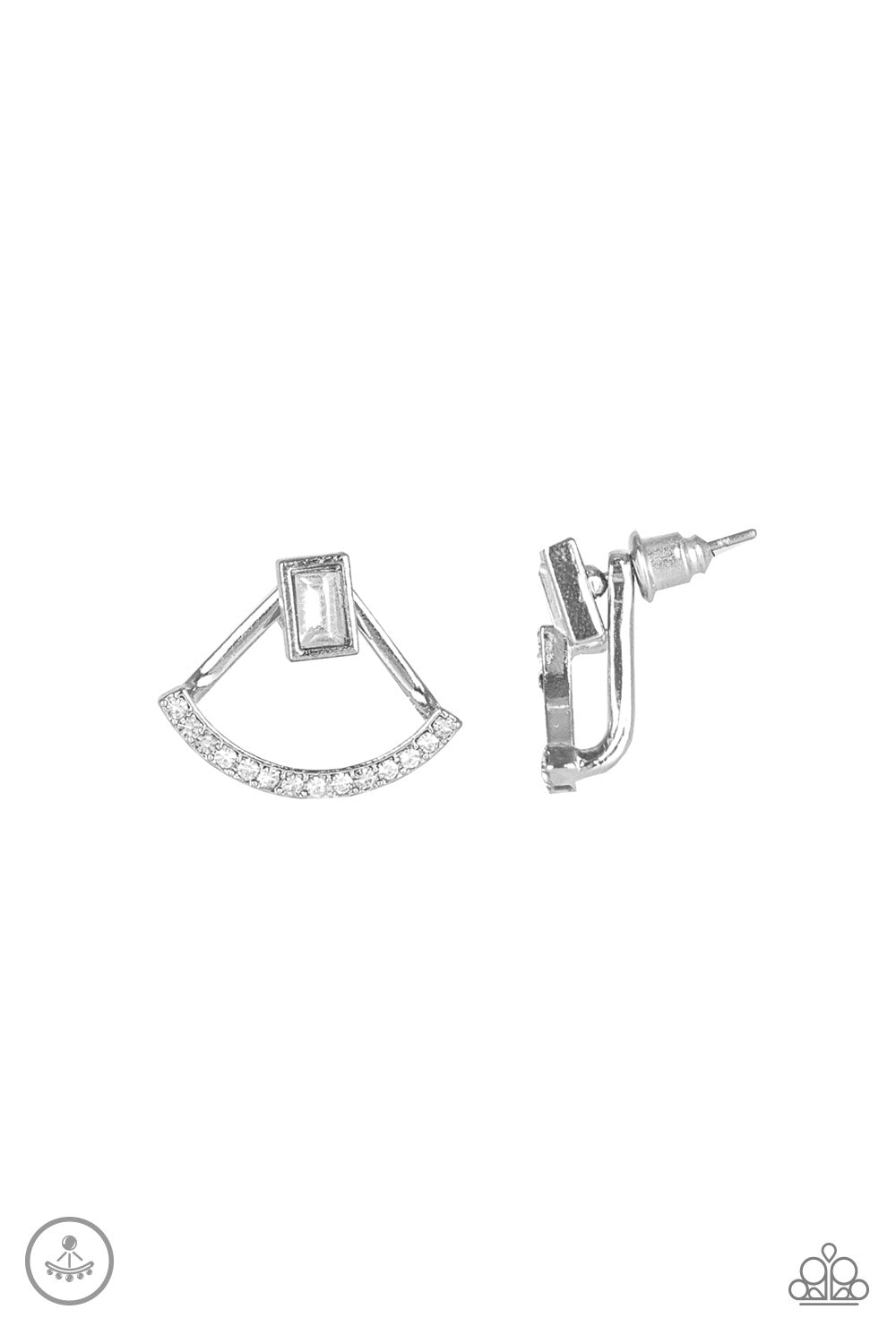 Delicate Arches White - Earrings