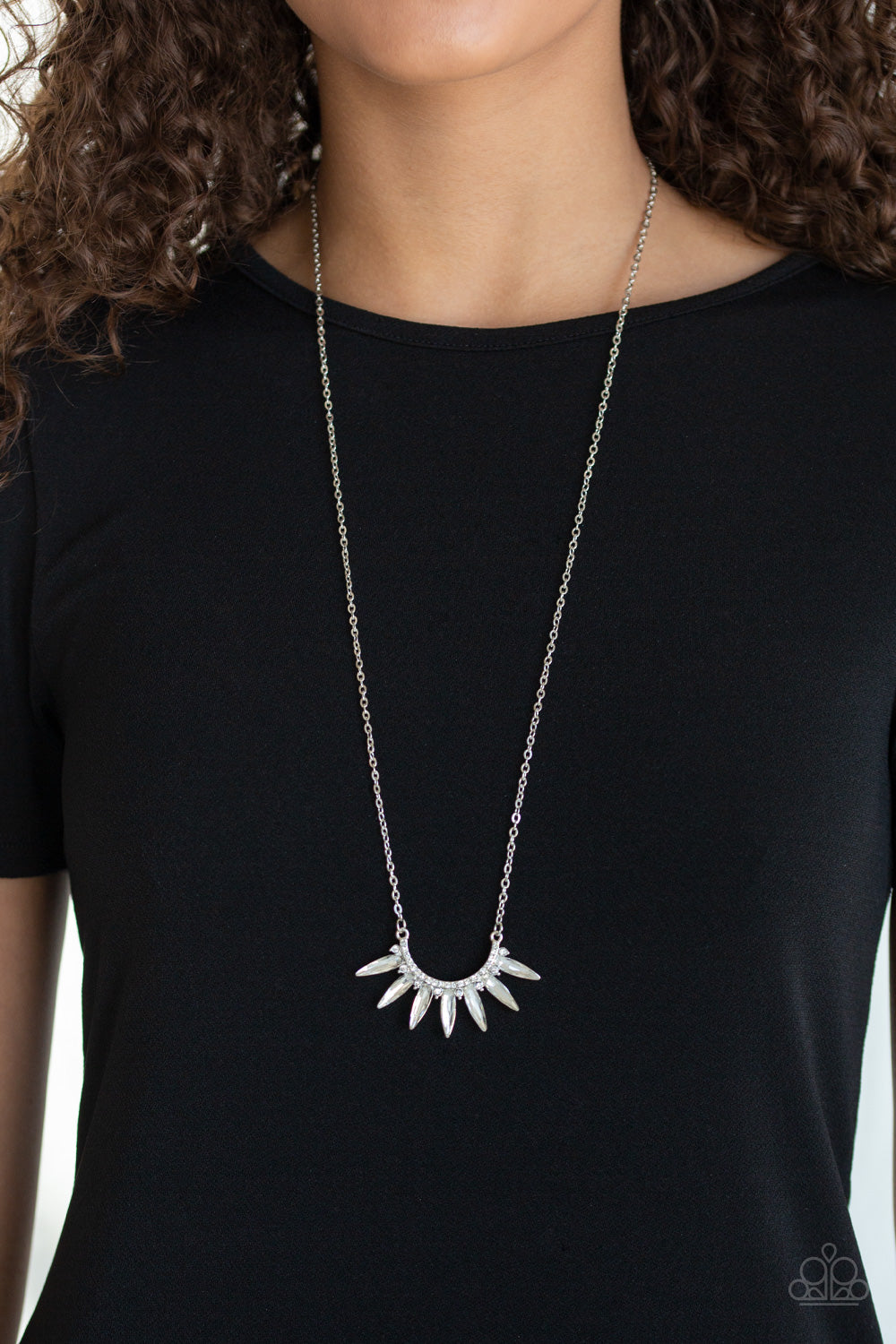 Empirical Elegance White -Necklaces