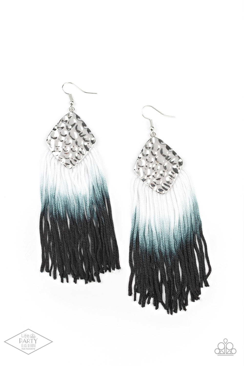 Dip In Black - Earrings