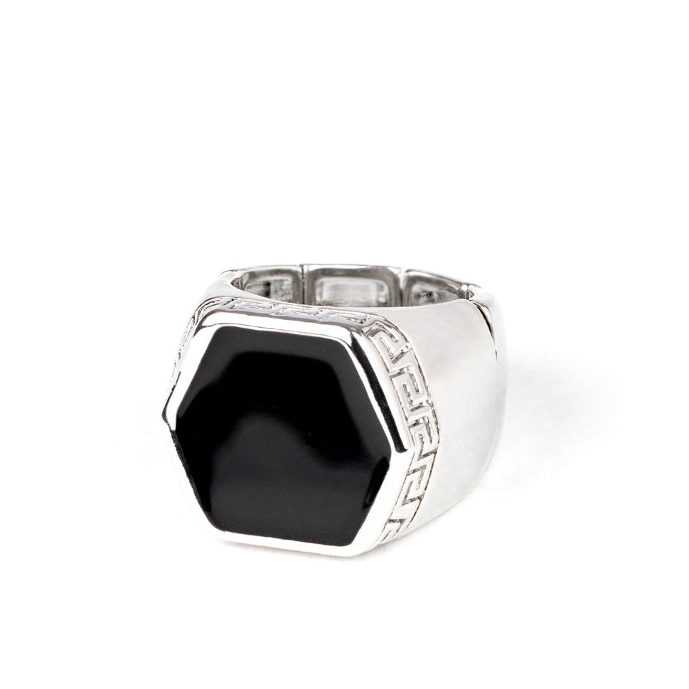 HEX Out Black - Rings
