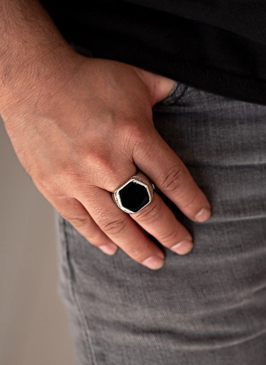 HEX Out Black - Rings