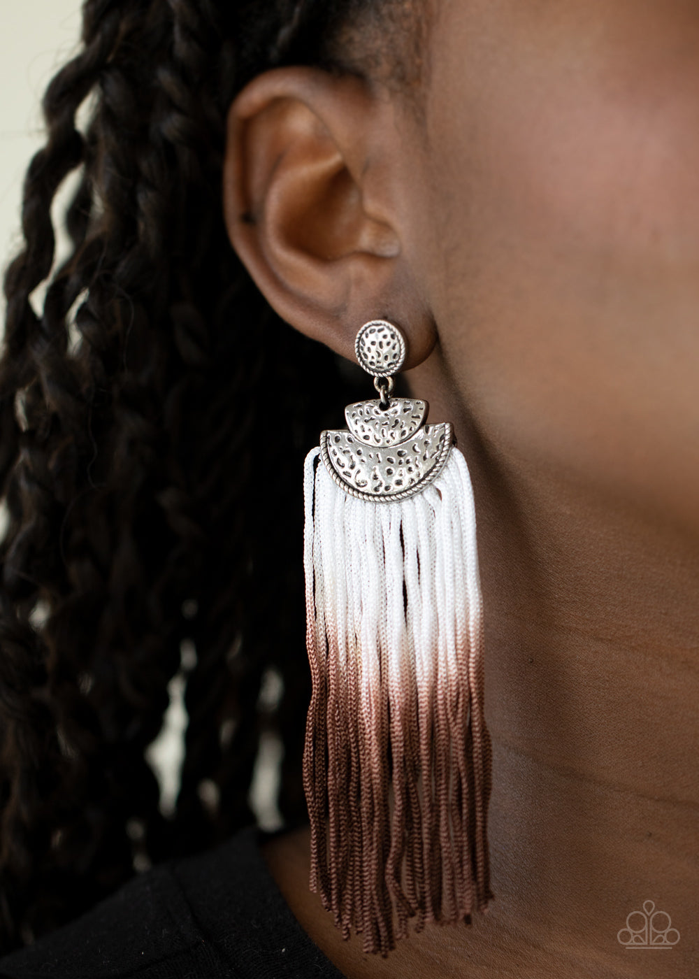 Dip In Black - Earrings