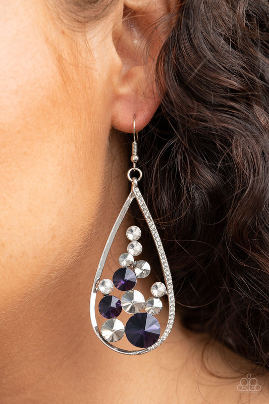 Tempest Twinkle Purple -Earrings